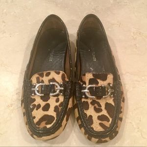 Donald Pliner Viky Leopard Genuine CalfHair Loafer